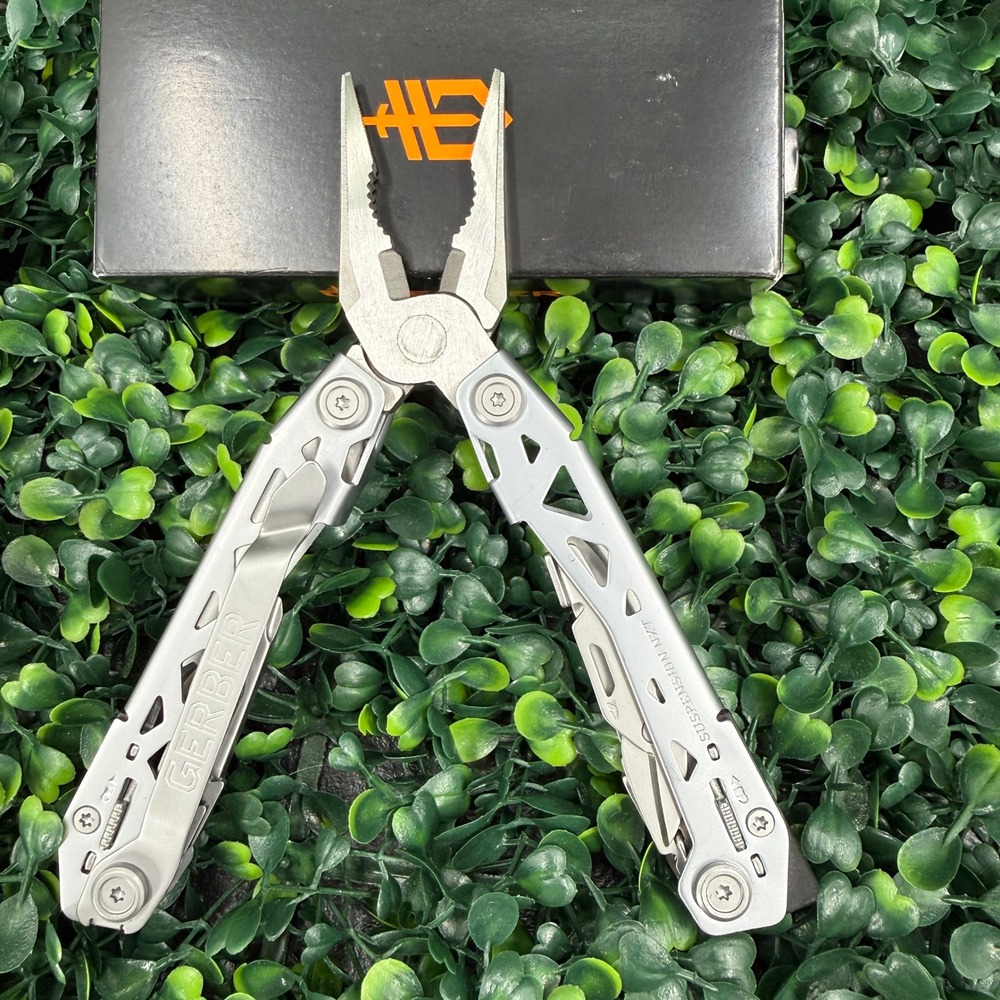 Gerber Suspension-NXT 15-in-1 Multi-Tool Stainless Steel EDC Pocket Clip New